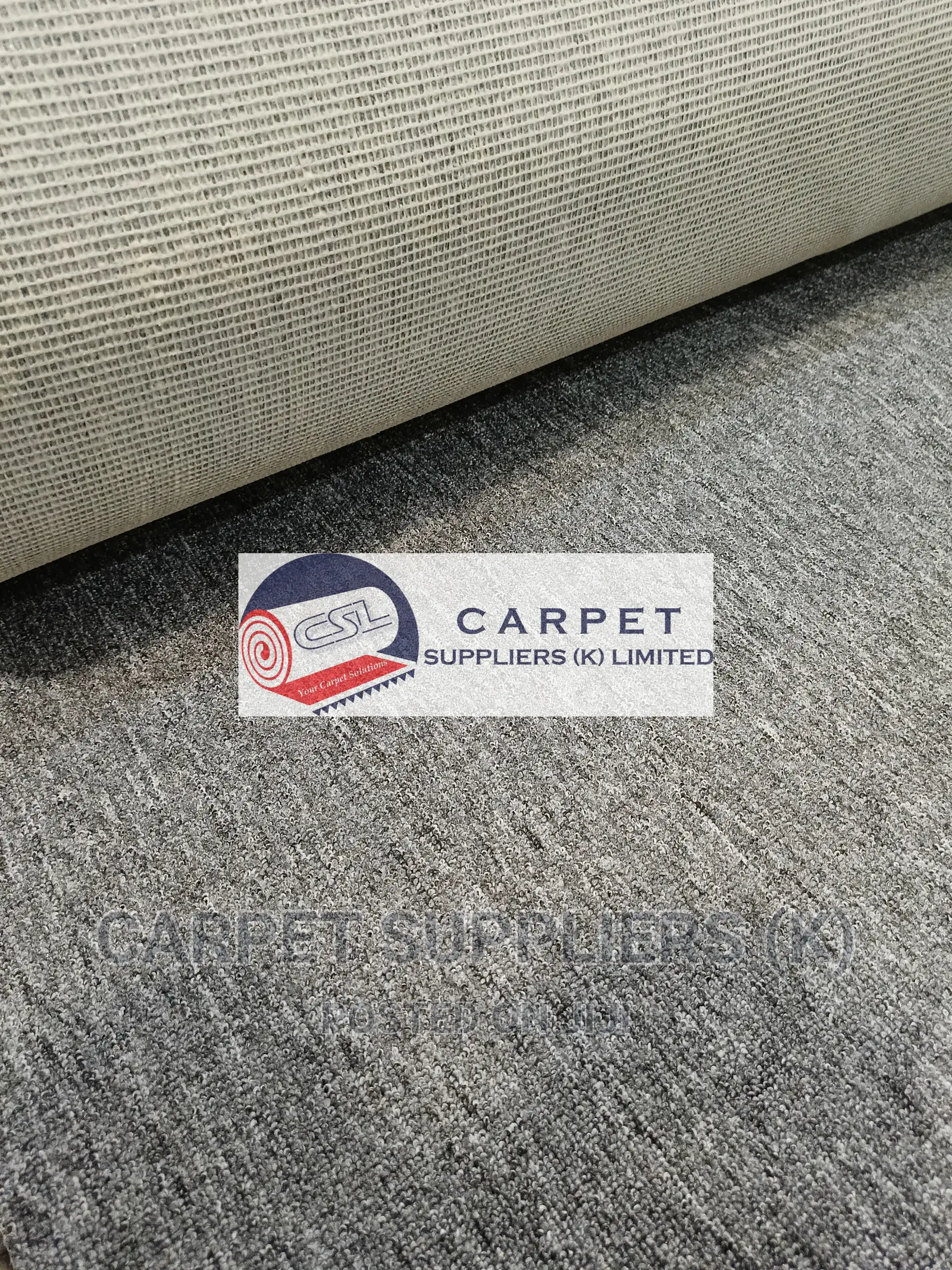 Grey Wall to Wall Carpet