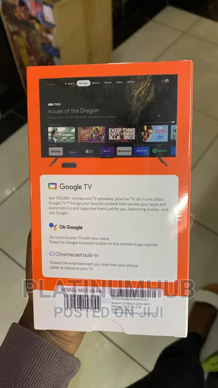 Xiaomi TV Box S Google Tv