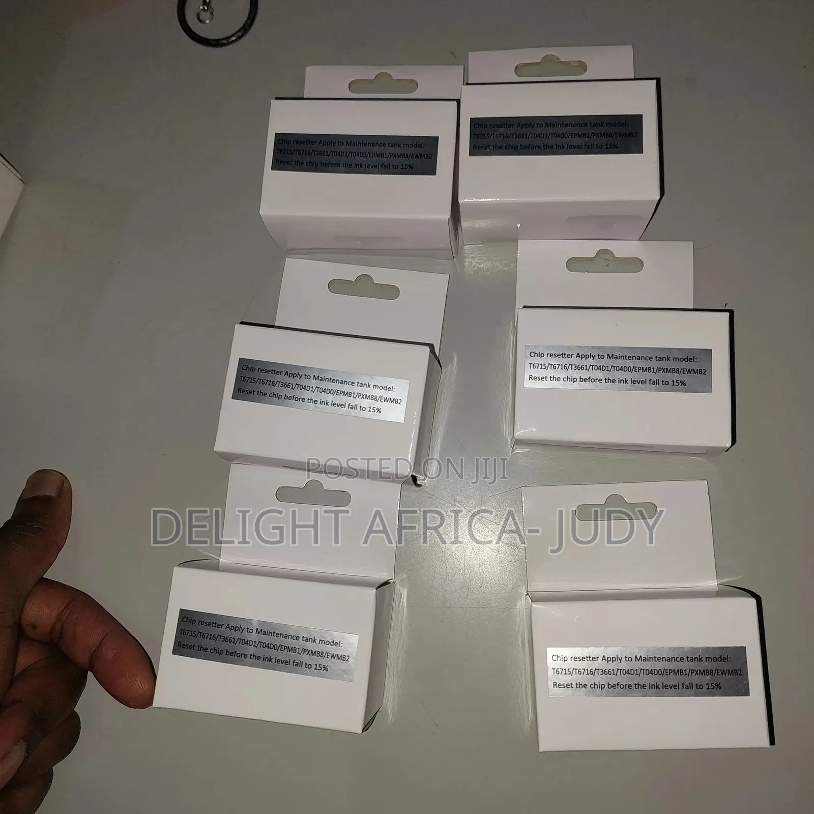 All Epson Canon Maintenance Box Full Chip Resetters Reset