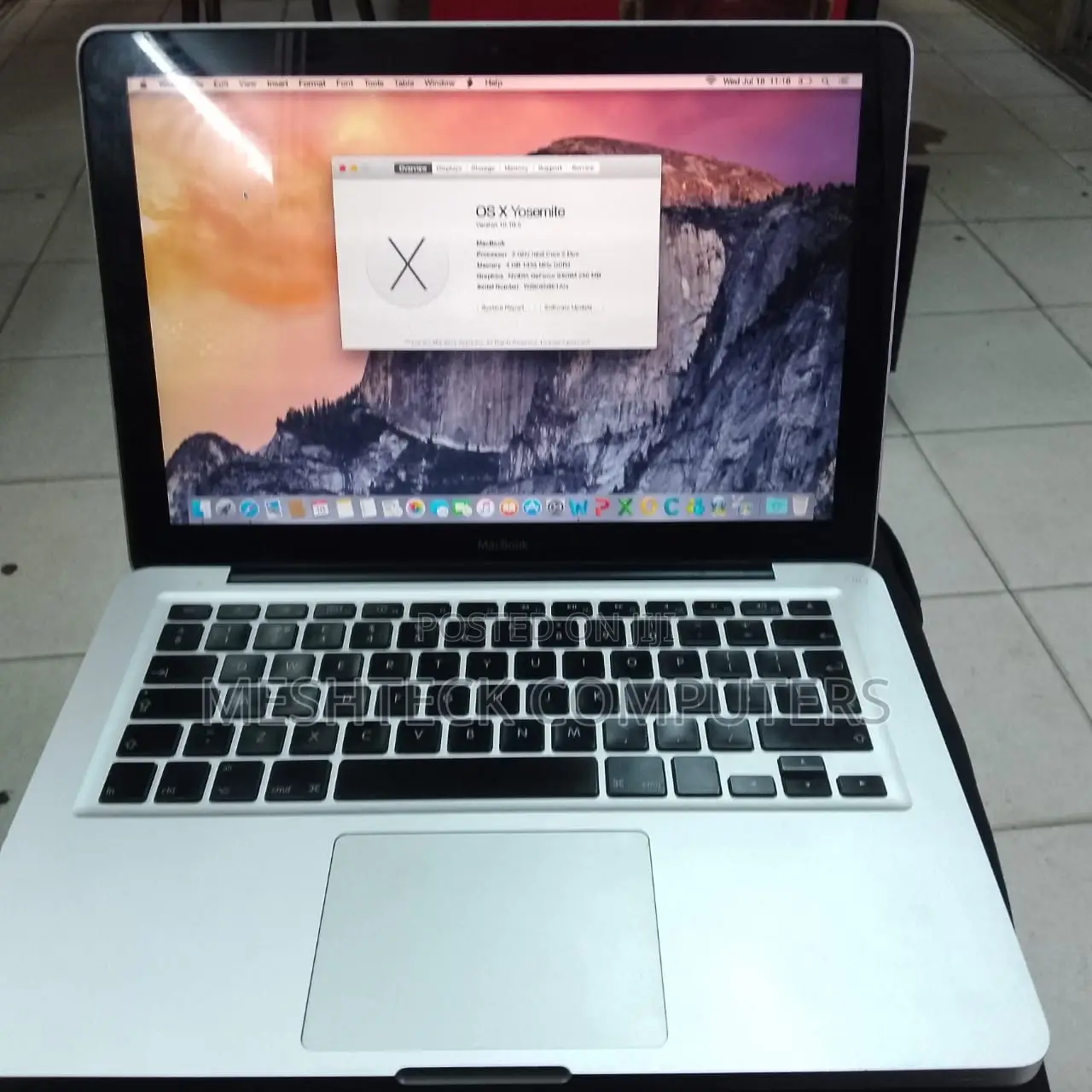 Laptop Apple MacBook 2013 4GB Apple M1 SSD 256GB