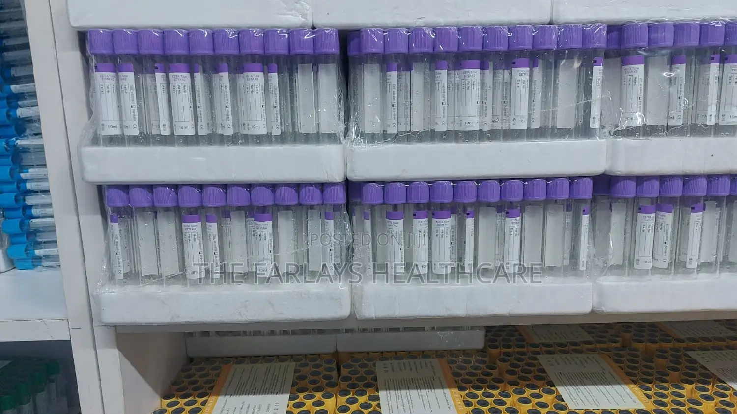Vacutainers / Purple Top.