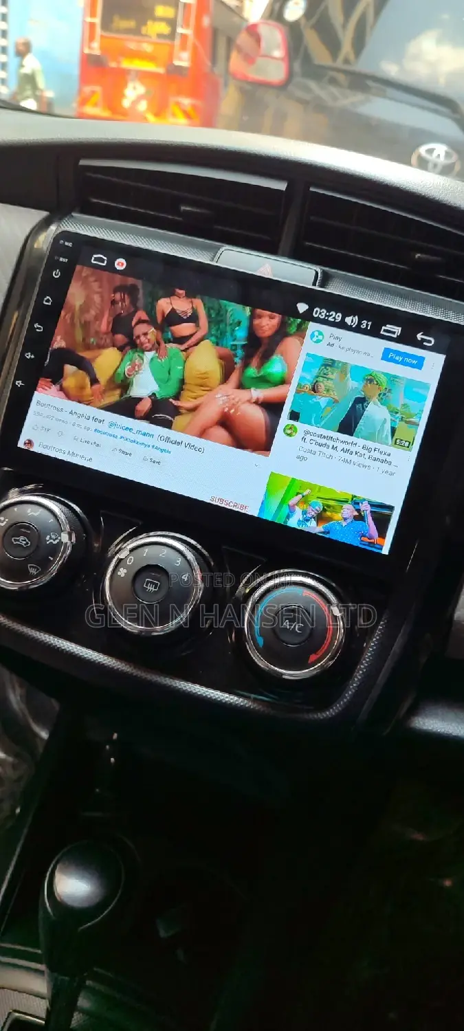 9'' Glen N Hansen Android Radio With Free Reverse Camera