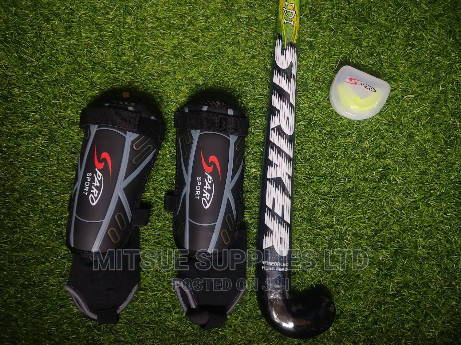 School/Cbc Hockey Combo ( Stick, Shin Guards Mouth Guard)