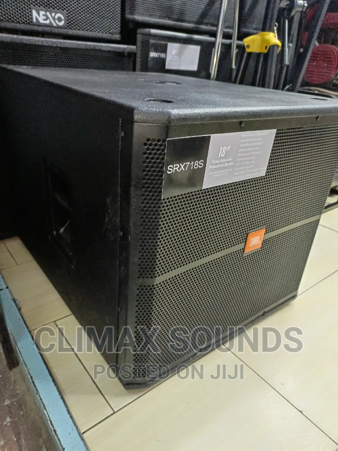 JBL Bass Speaker, Quality Srx718s
