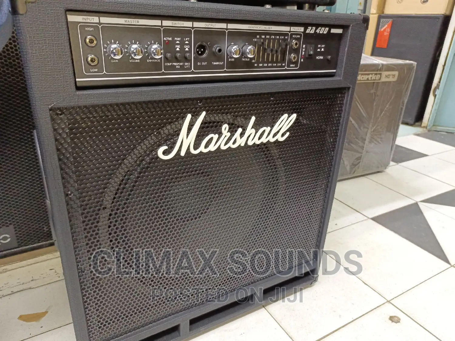 Bass Guitar Combo Amplifier Marshall