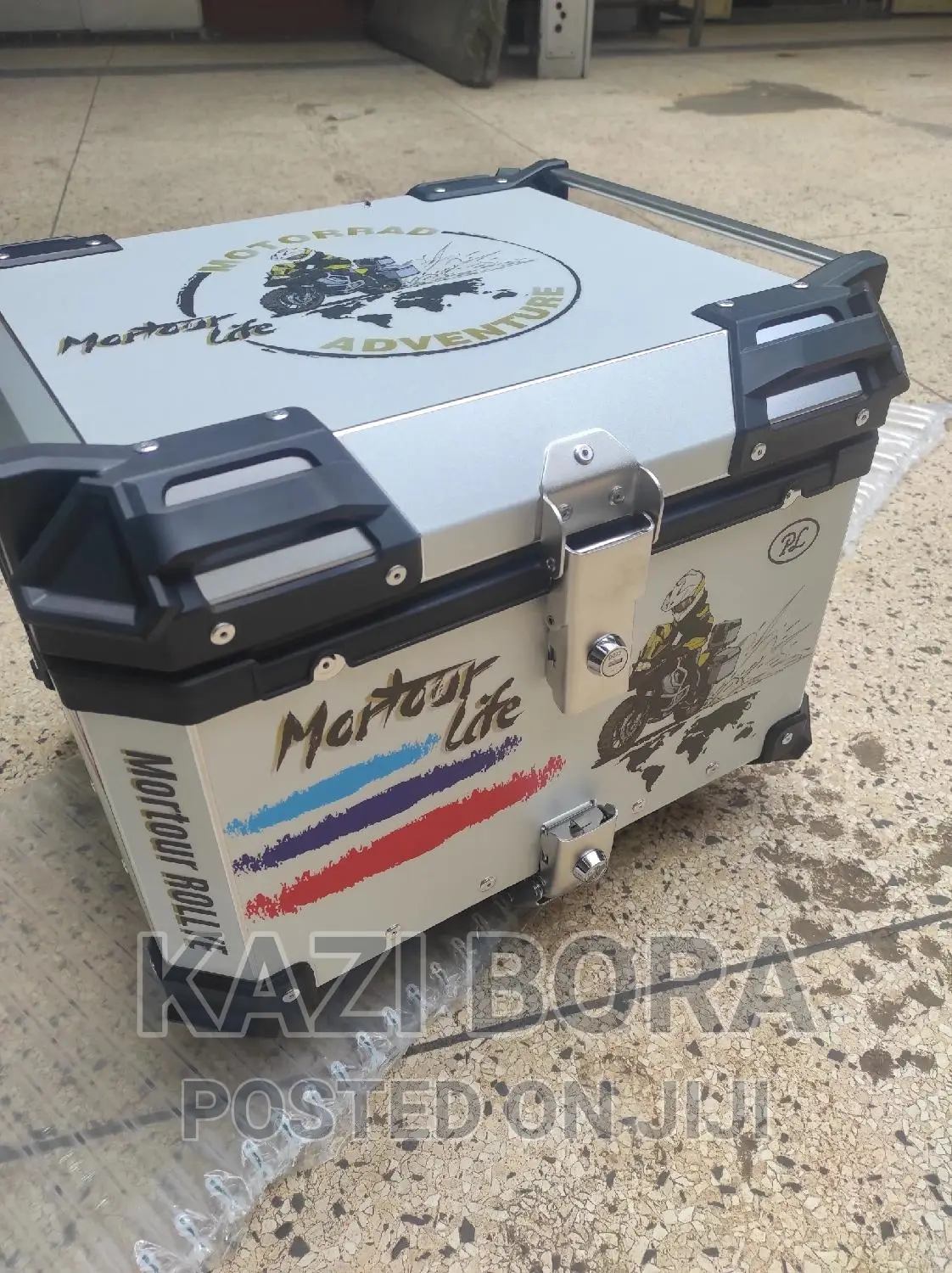 Motorcycle Aluminium Topbox 56ltrs