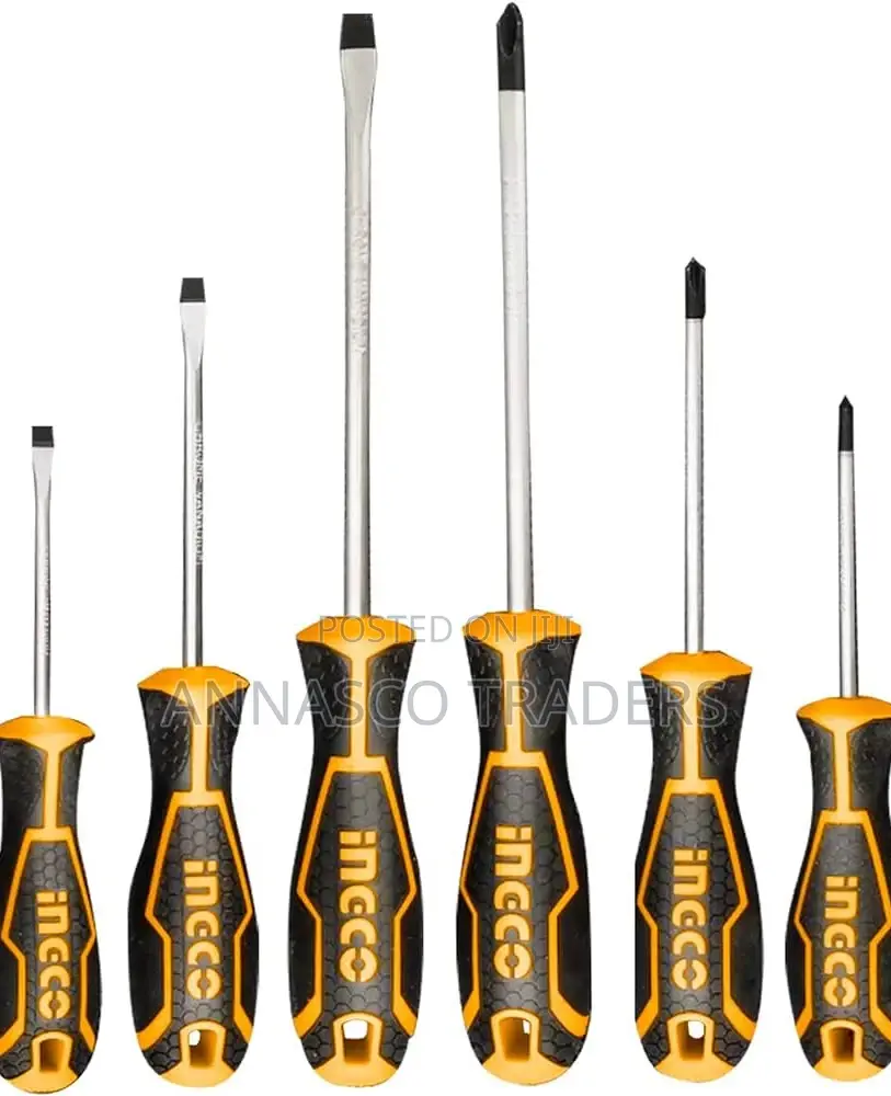 INGCO HKSD0628 6 PCS Screwdriver Set