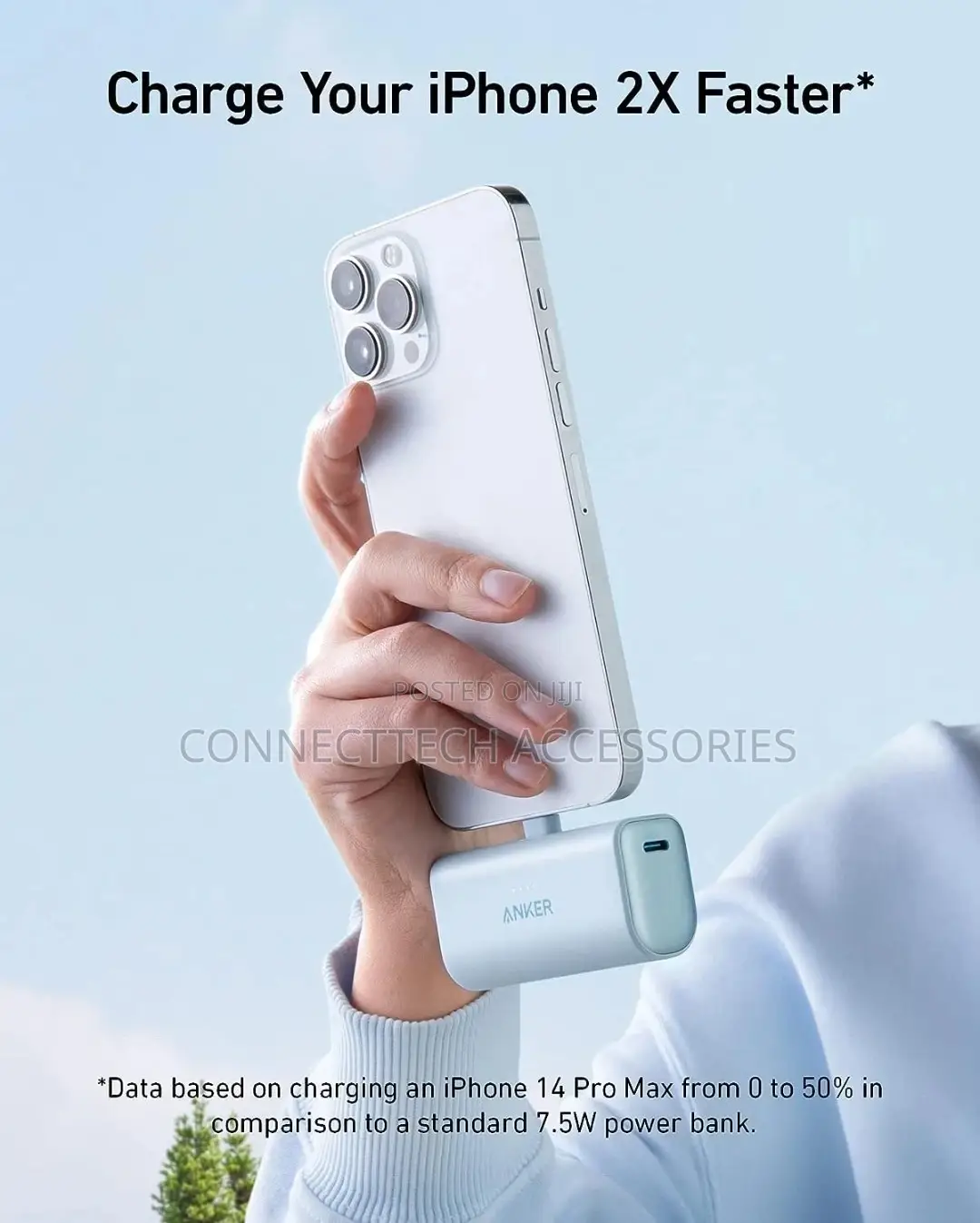 Anker Portable Charger With Built in Lightning Connector