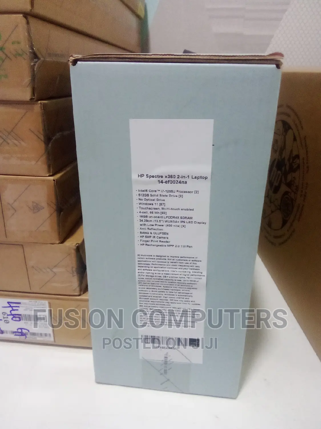 New Laptop HP Spectre 14 16GB Intel Core I7 SSD 512GB