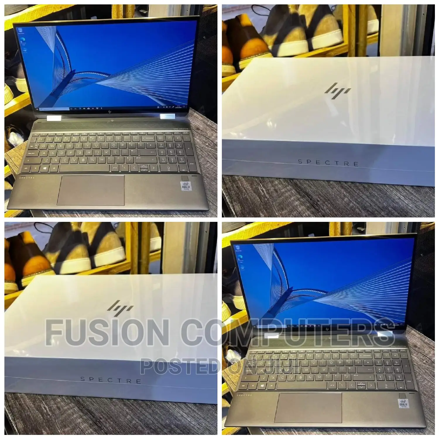 New Laptop HP Spectre 14 16GB Intel Core I7 SSD 512GB