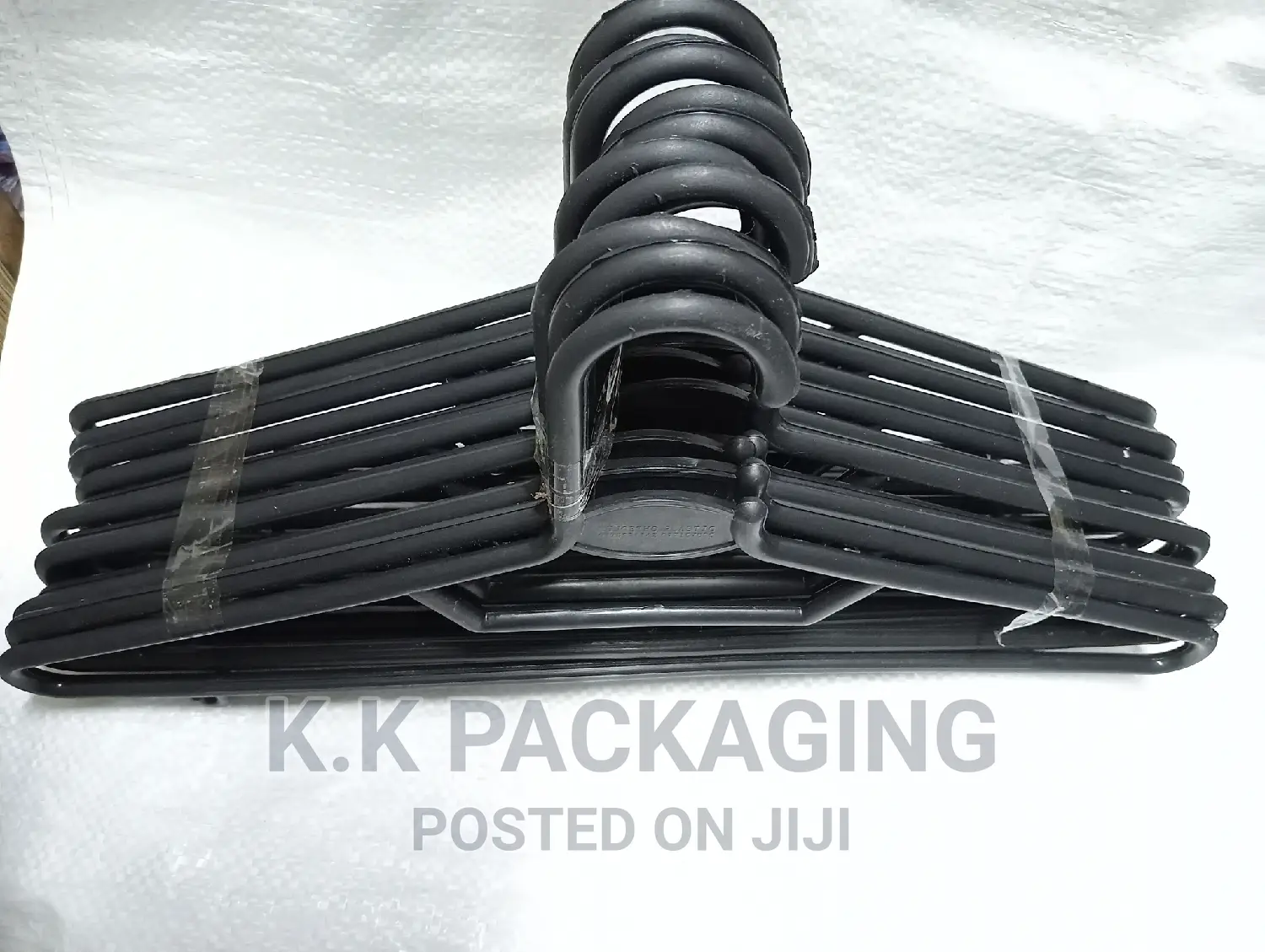 Black Durable Hangers