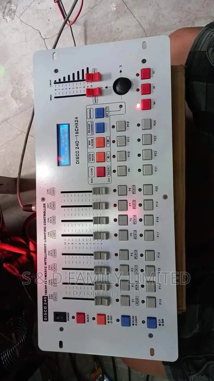 Disco 240 DMX 512 Intelligent Lighting Controller