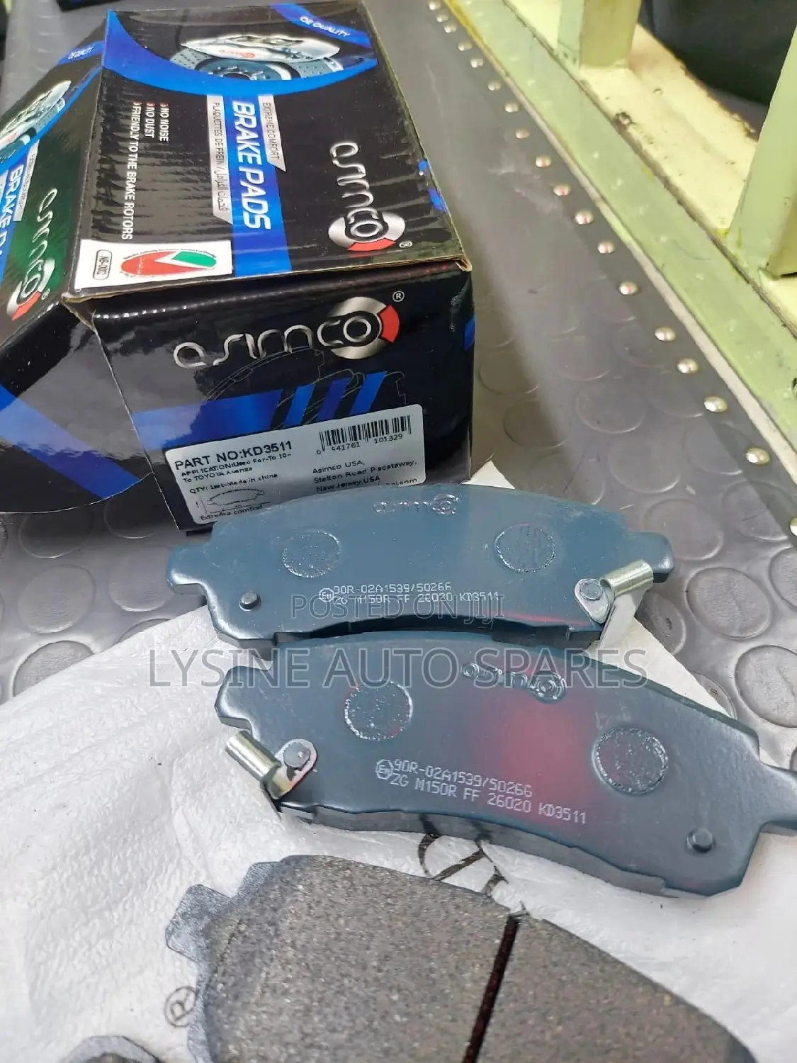 Mazda Demio Asimco Brake Pads