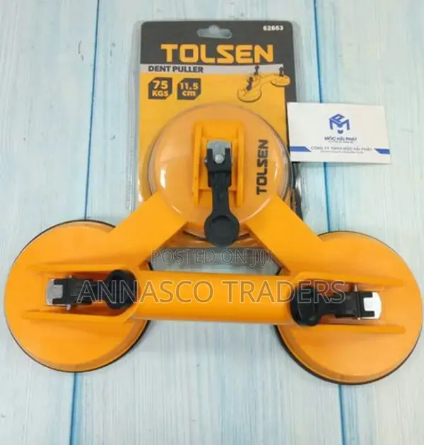 Tolsen Dent Puller Car Dent Remover 75KGS 3-Suction Heavy Du