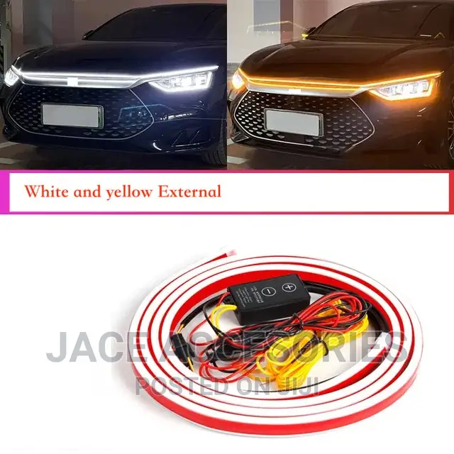 Sequential Car Hood Lights
