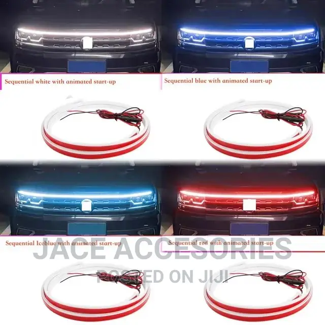 Sequential Car Hood Lights