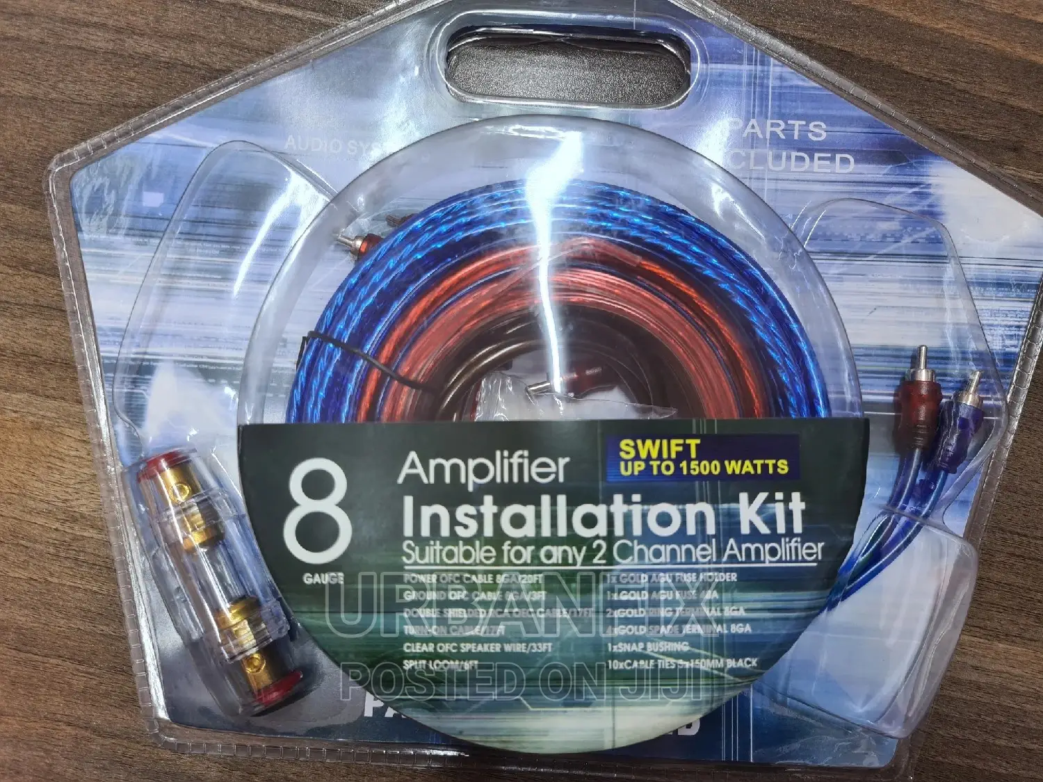 Complete Amplifier Installation Kit for 2/4channel Amp