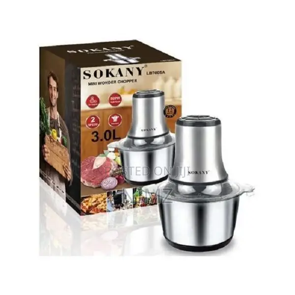 Sokany 3L Stainless Food Chopper,Blender Meat Grinder
