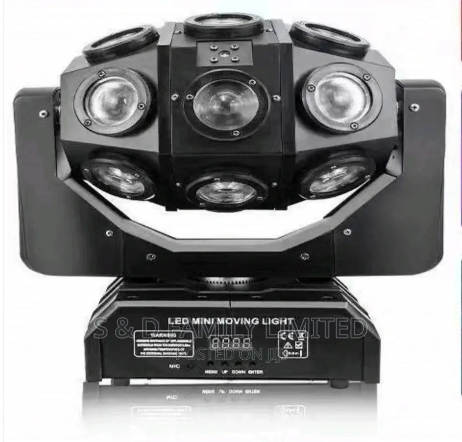 18 LED Single Moving Head Dj Light