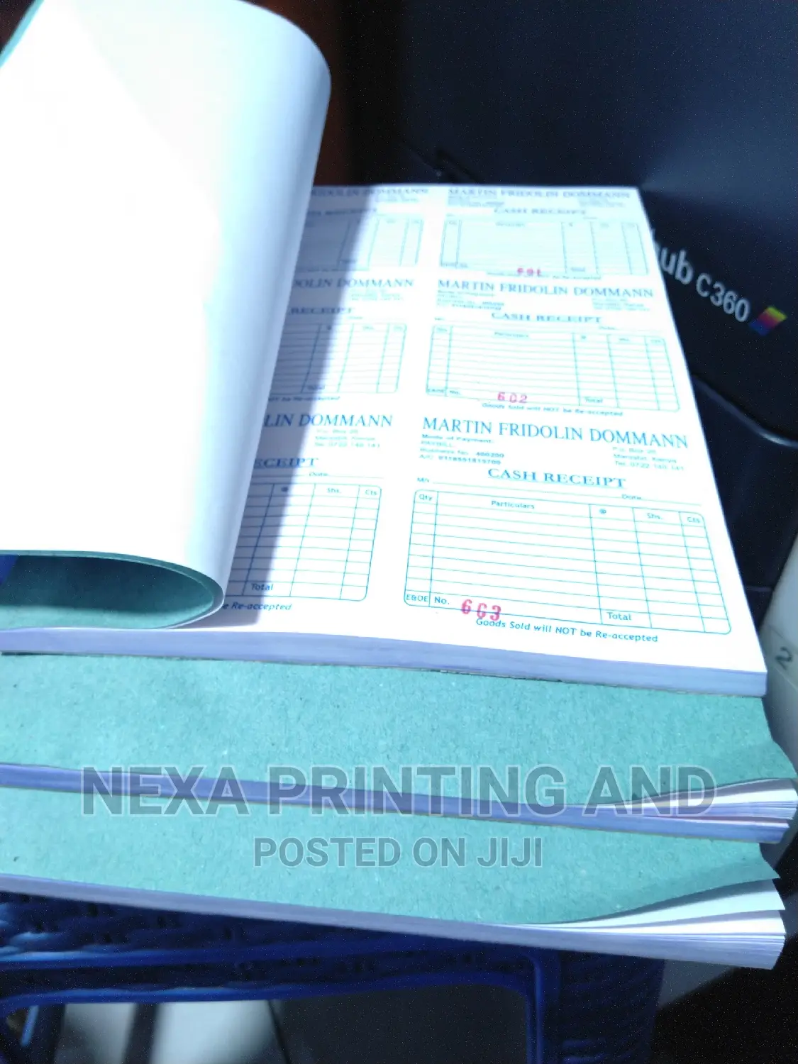 Cash Sale Receipt Printing