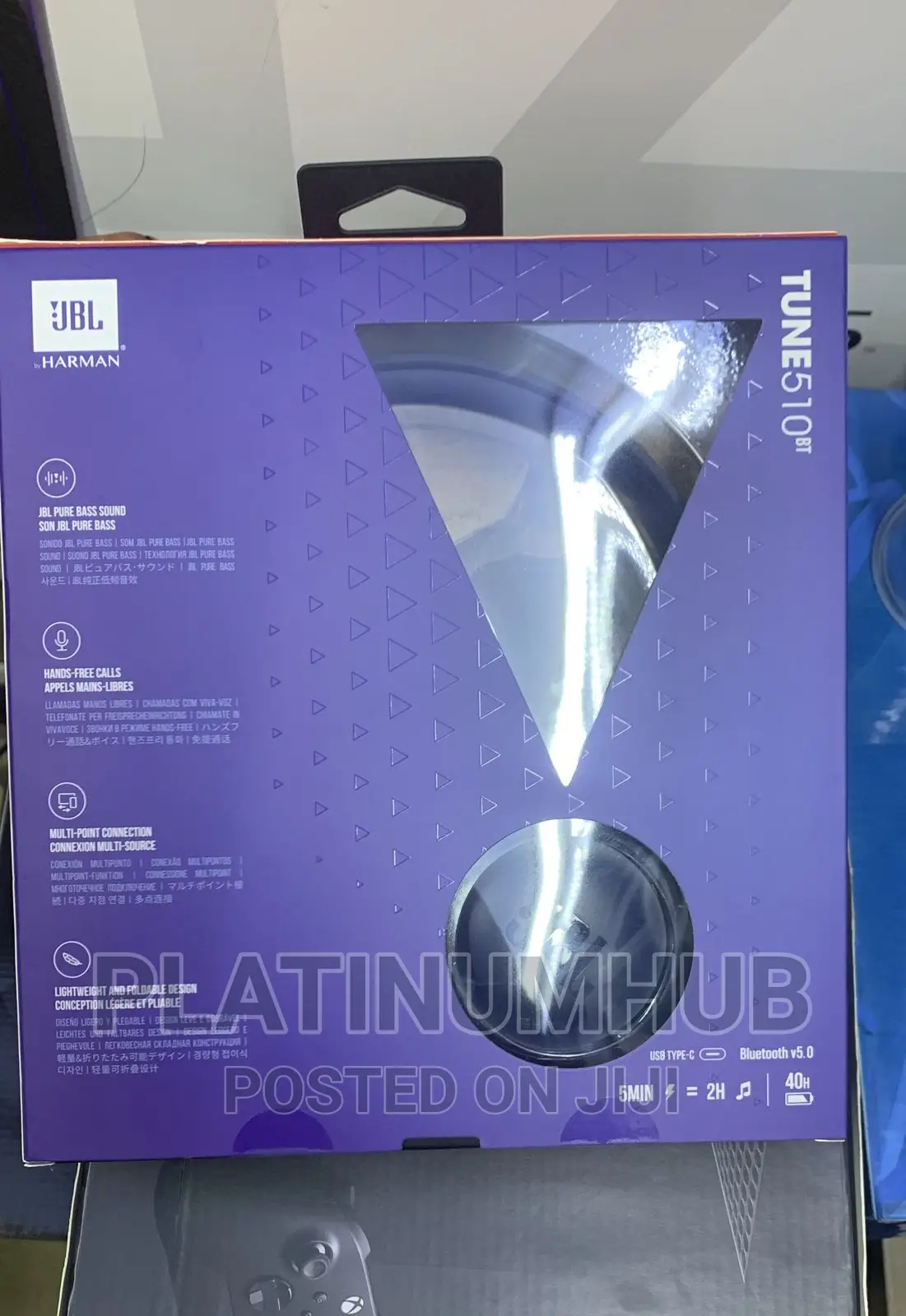 Pure Bass Wireless Tune 510bt Jbl