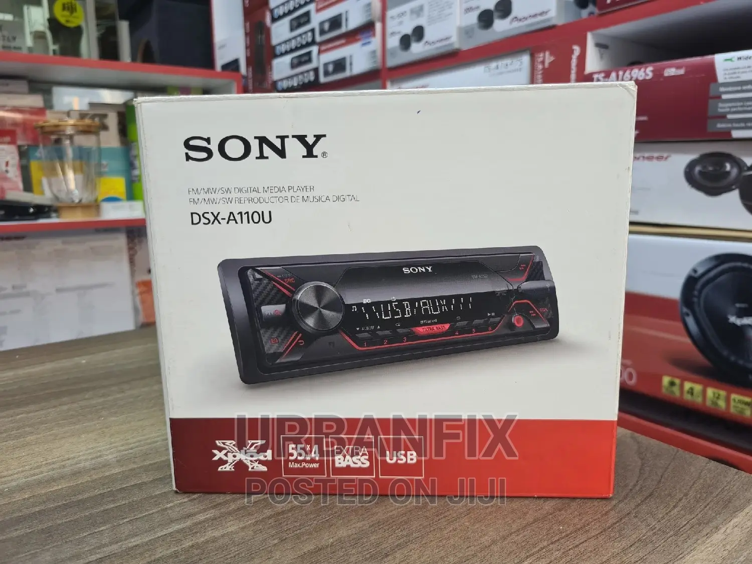 Sony Xplode Car Radio With Fm, Usb, Aux- DSX-A110u