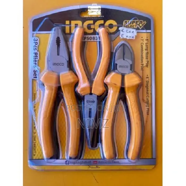 Ingco Pliers Set (3 Pcs)