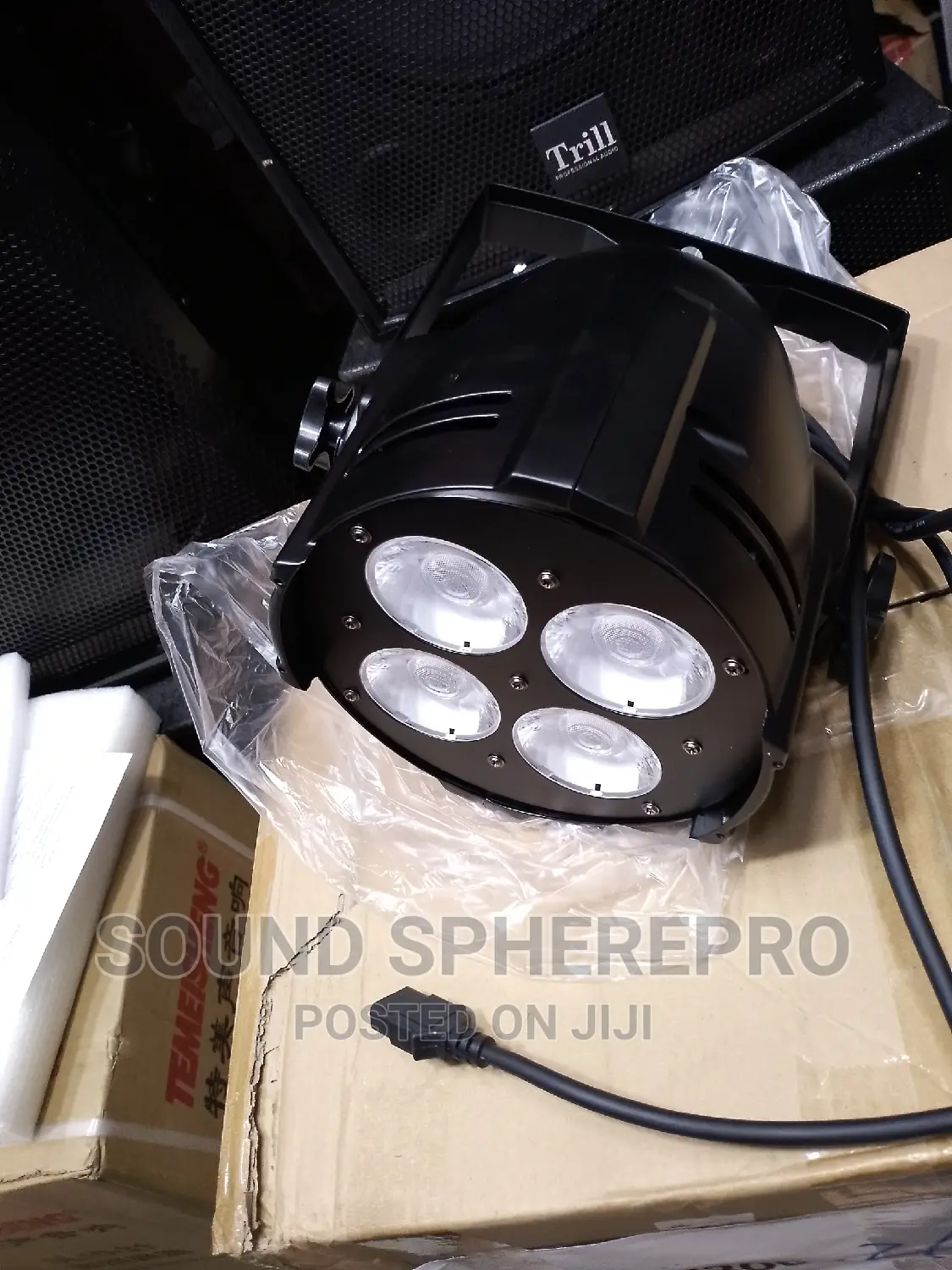 Parcan 4 Eye COB Lights