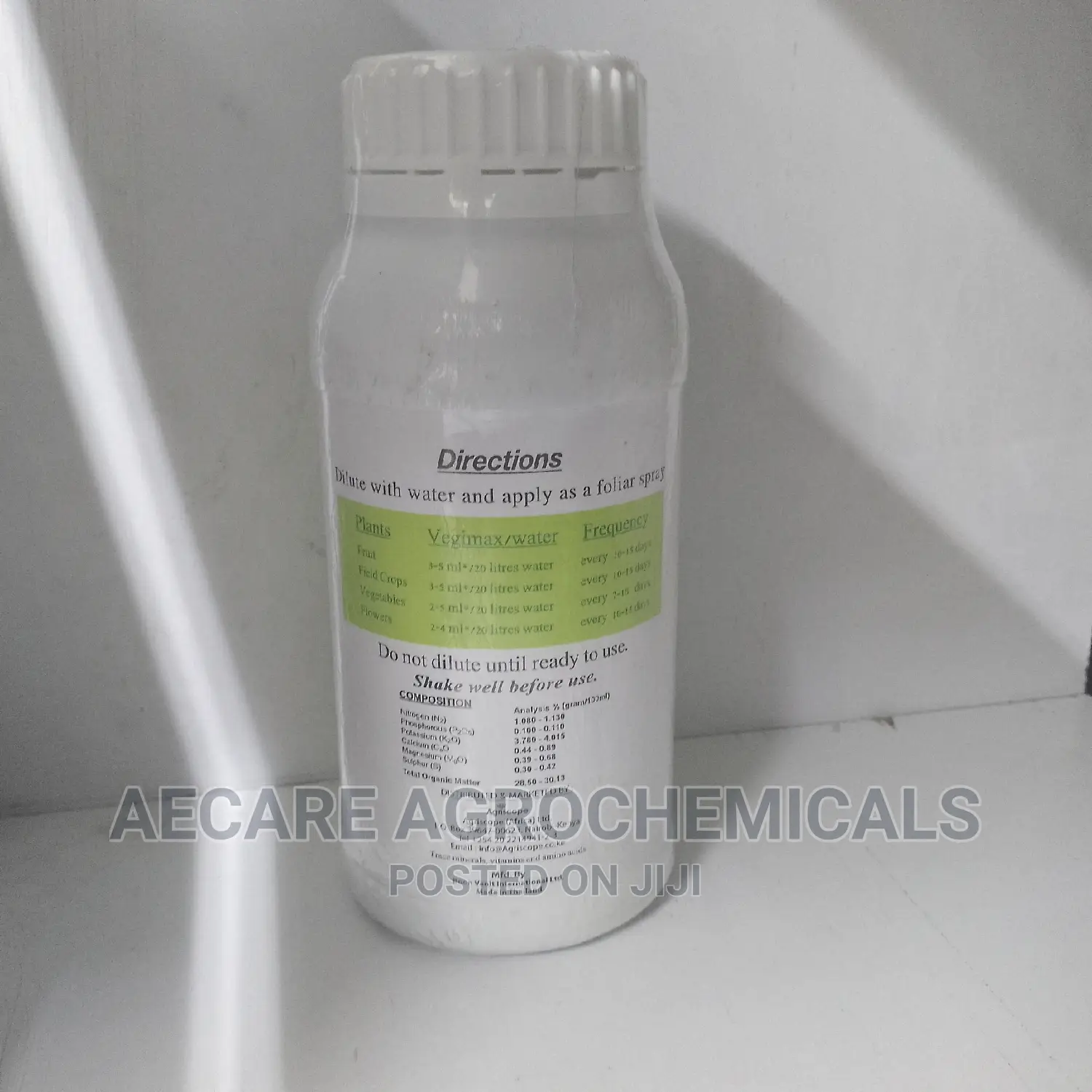 Vegimax Foliar Fertilizer 500ml