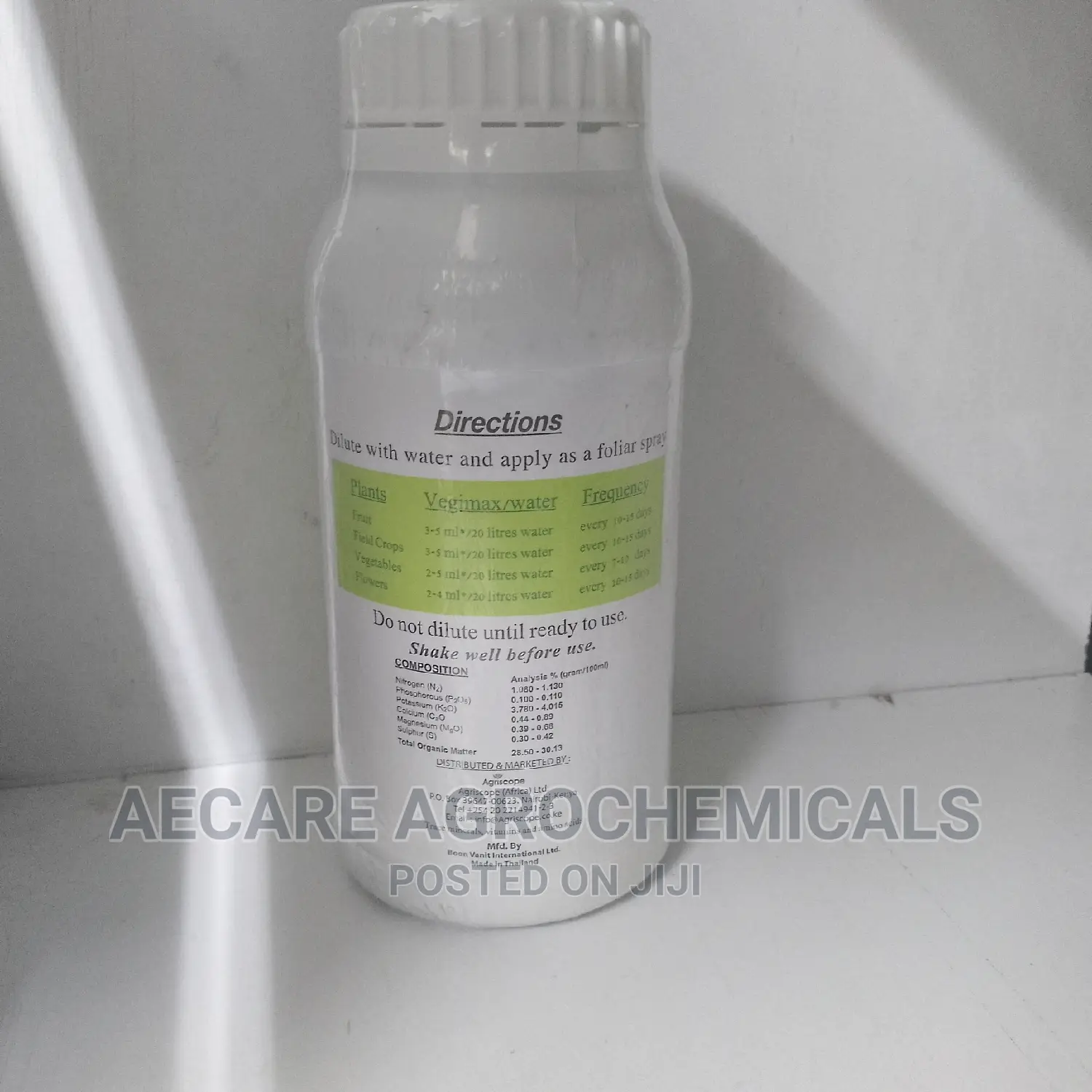 Vegimax Foliar Fertilizer 500ml