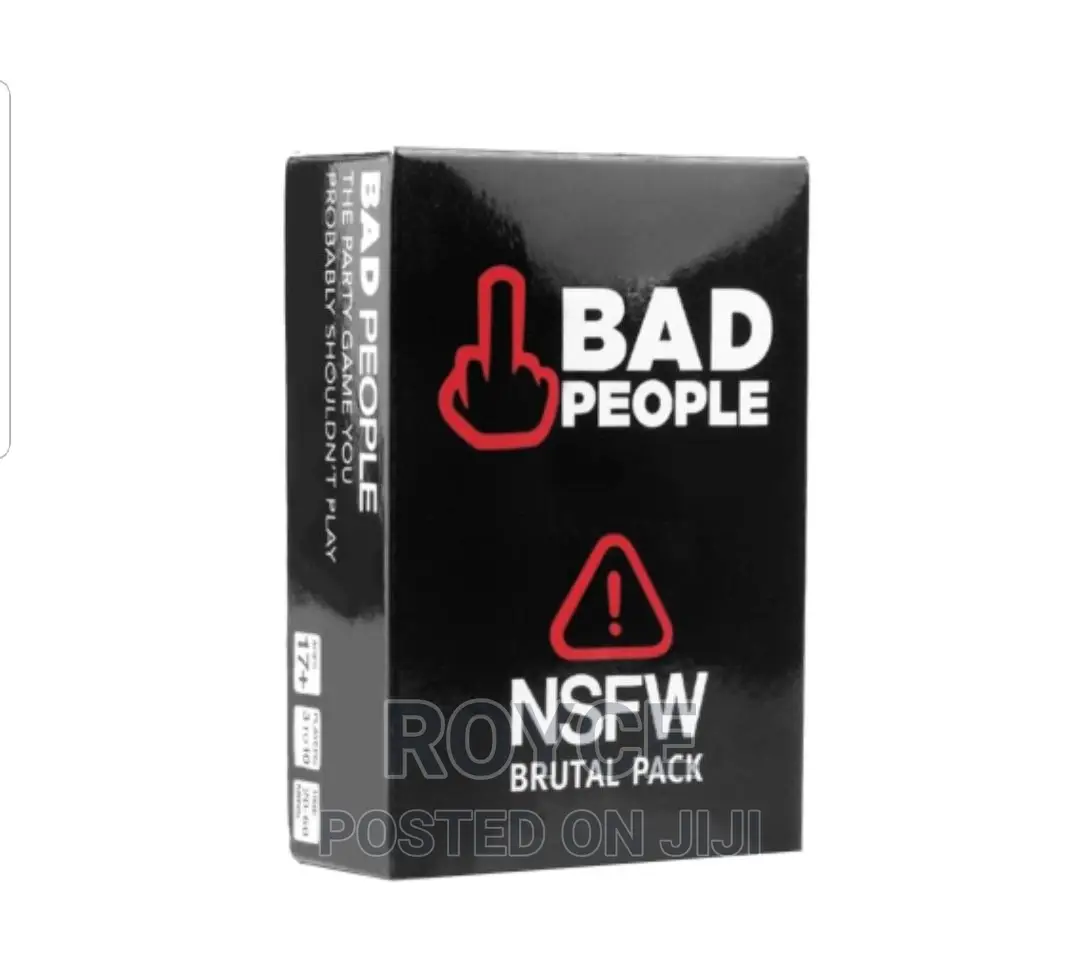 Bad People Card Game