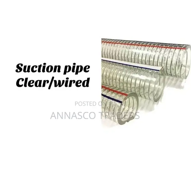 KMAX Sunction Pipe Clear/ Wired 1.5 " 30m