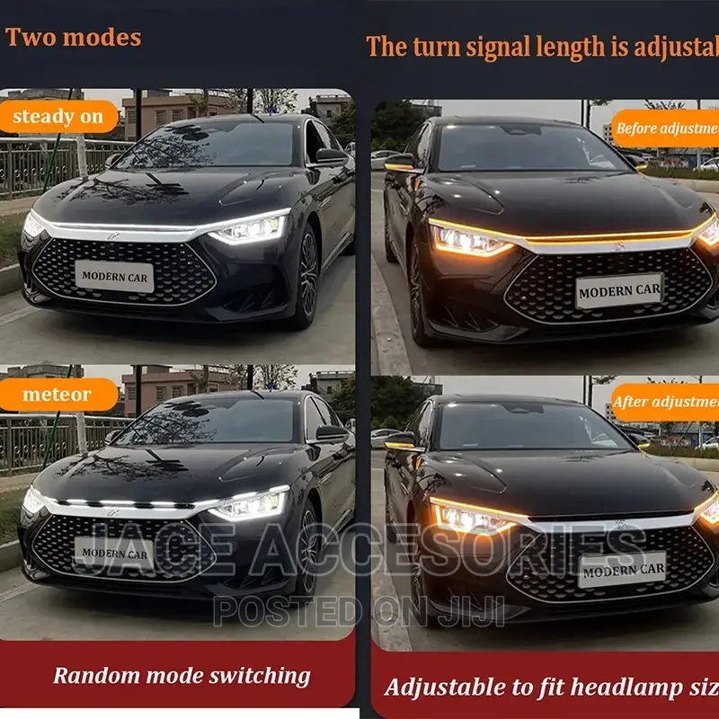 Car Hood Lights With Turn Signal