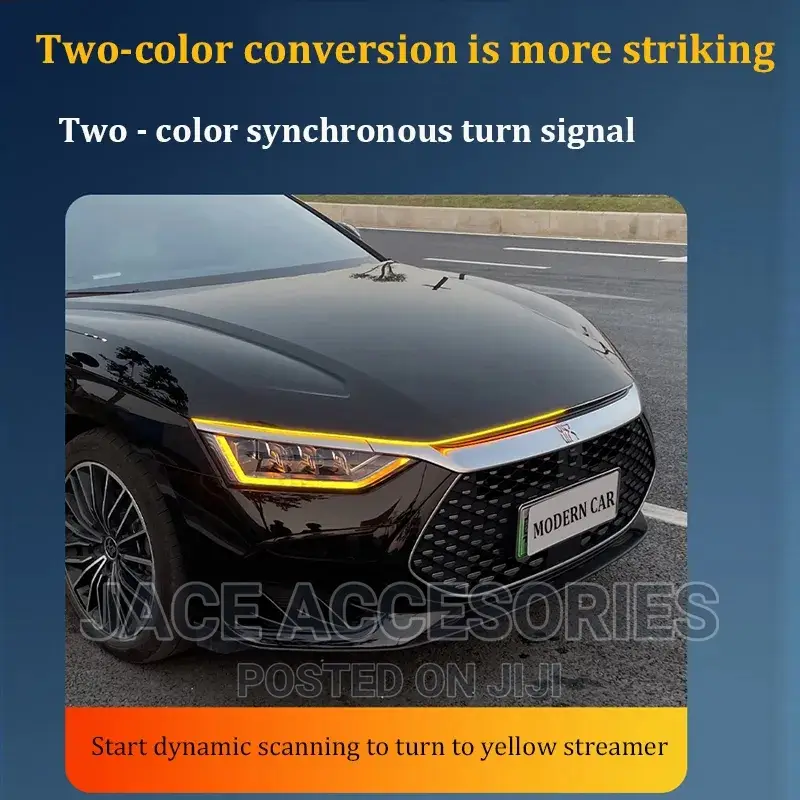 Car Hood Lights With Turn Signal