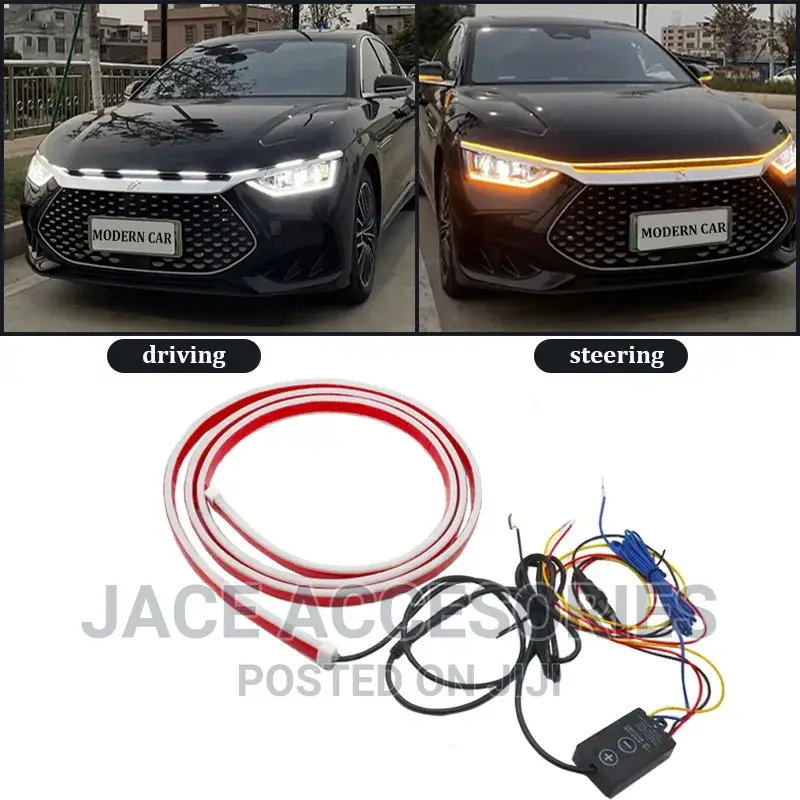 Car Hood Lights With Turn Signal