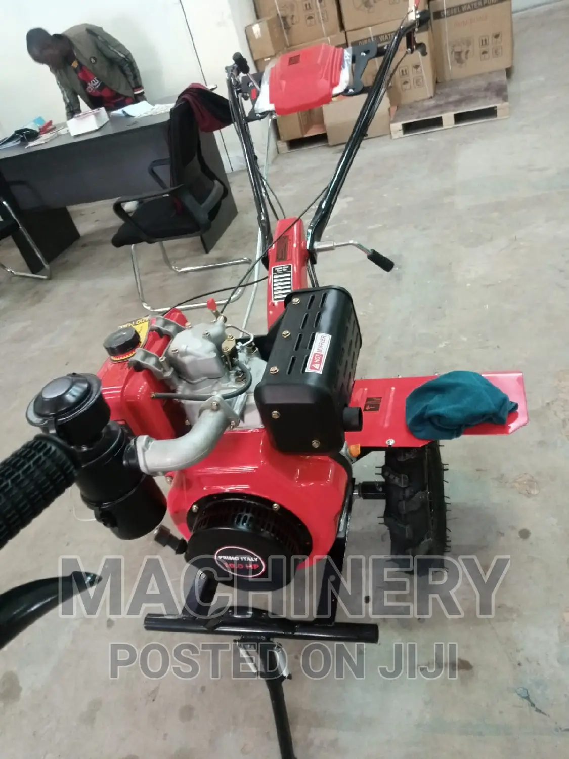 Farm Tiller Machine Complete With Its Accessories