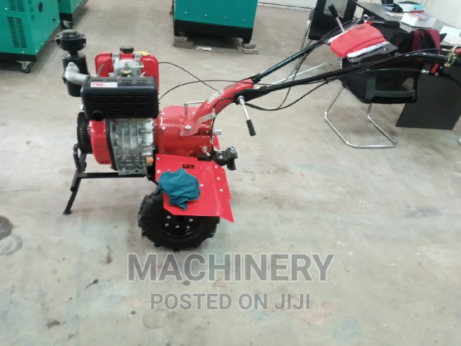 Farm Tiller Machine Complete With Its Accessories