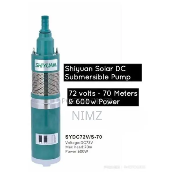 Shiyuan 70M Solar Water Pump Brand