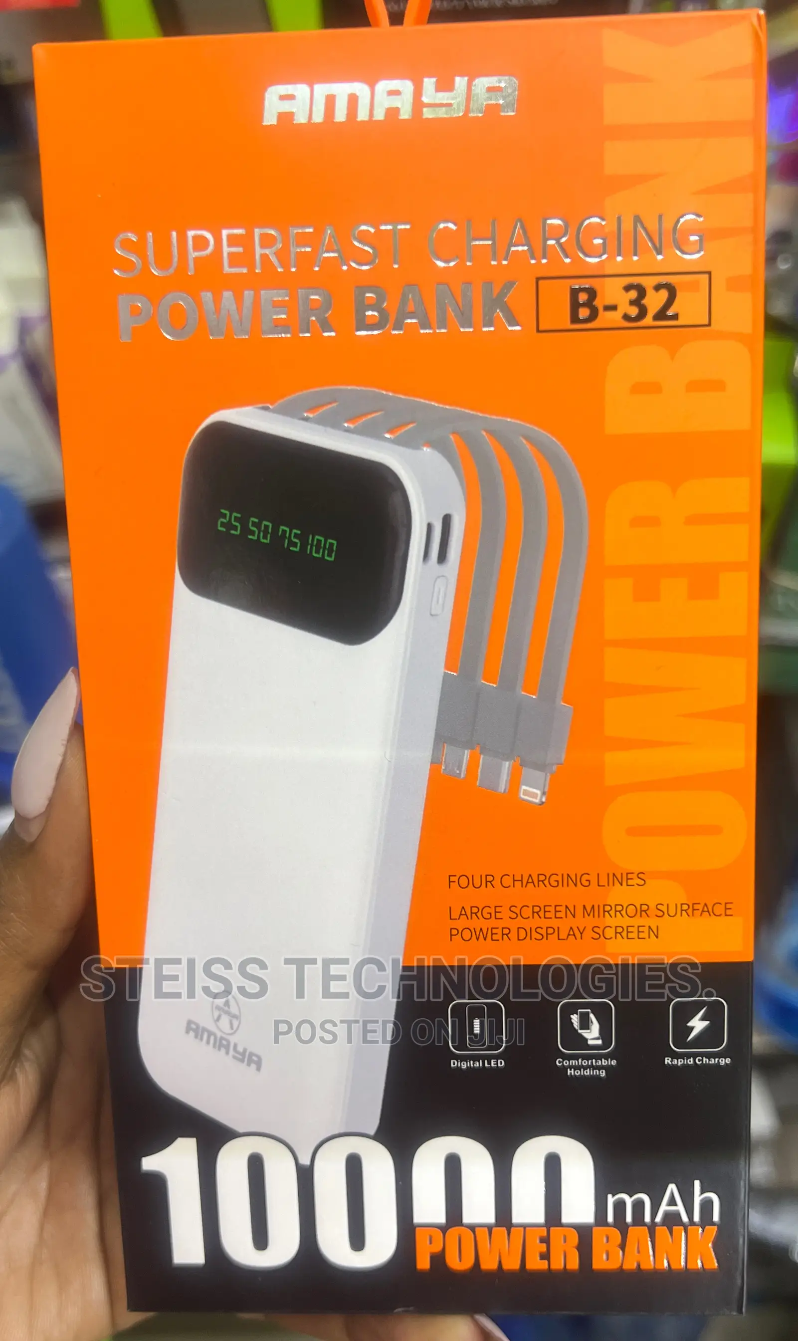 10000mah Amaya Powerbank.