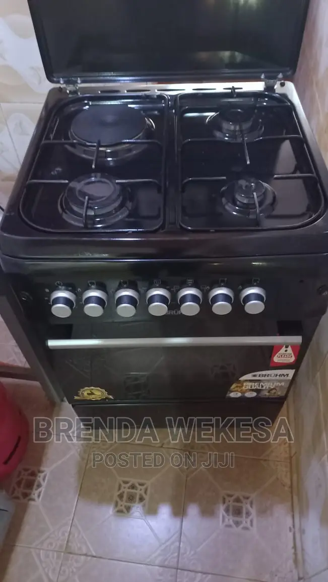 Von 60*60 3 Gas + 1 Electric Cooker - Brown
Boxlight Kenya