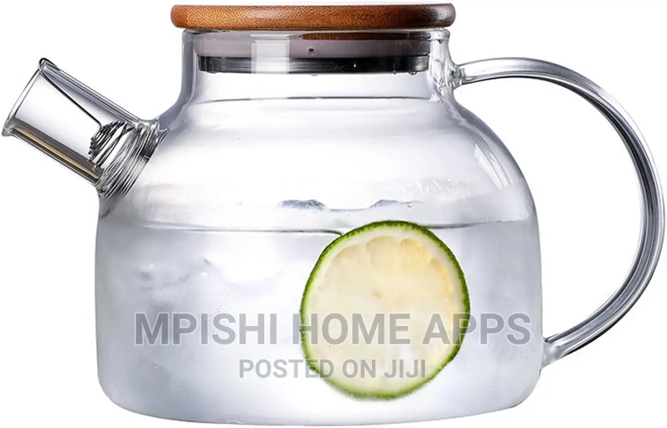 Borosilicate Glass Teapot 1ltrs