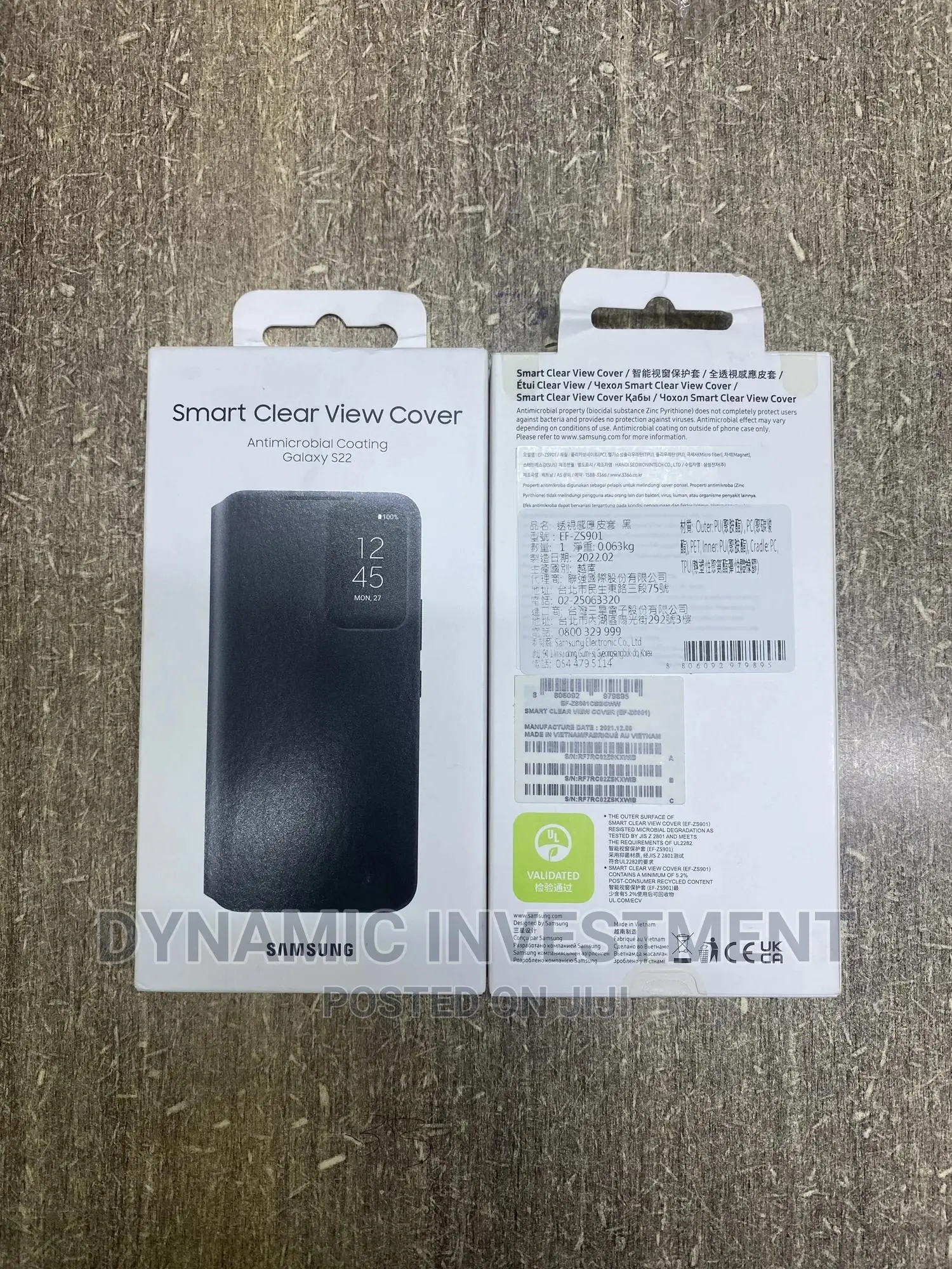 Samsung Galaxy S22 Official Smart Clear View Cover