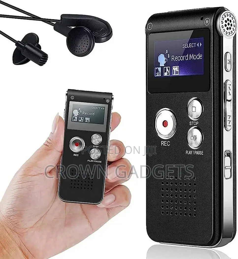 8GB Audio Sound Recorder Mini Small Spy Lecture