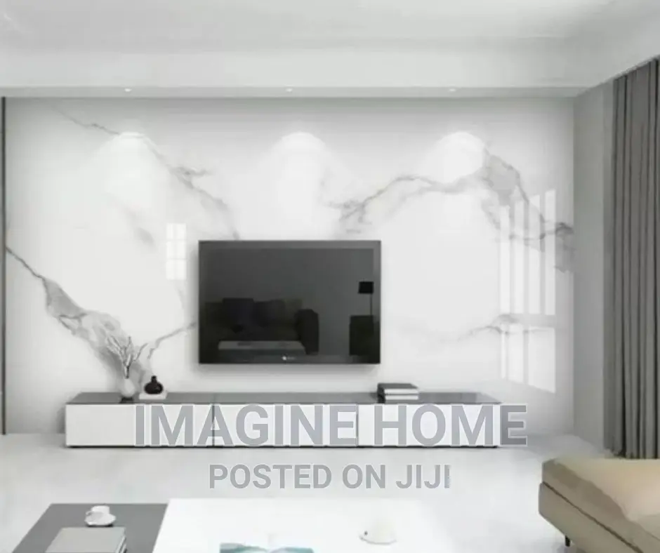 Glossy UV Marble Sheets/Wall Decor