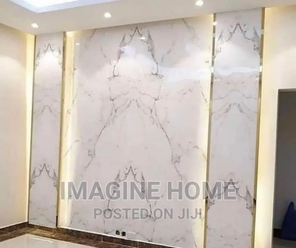 Glossy Uv Marble Sheets/ FLUTED PANELS