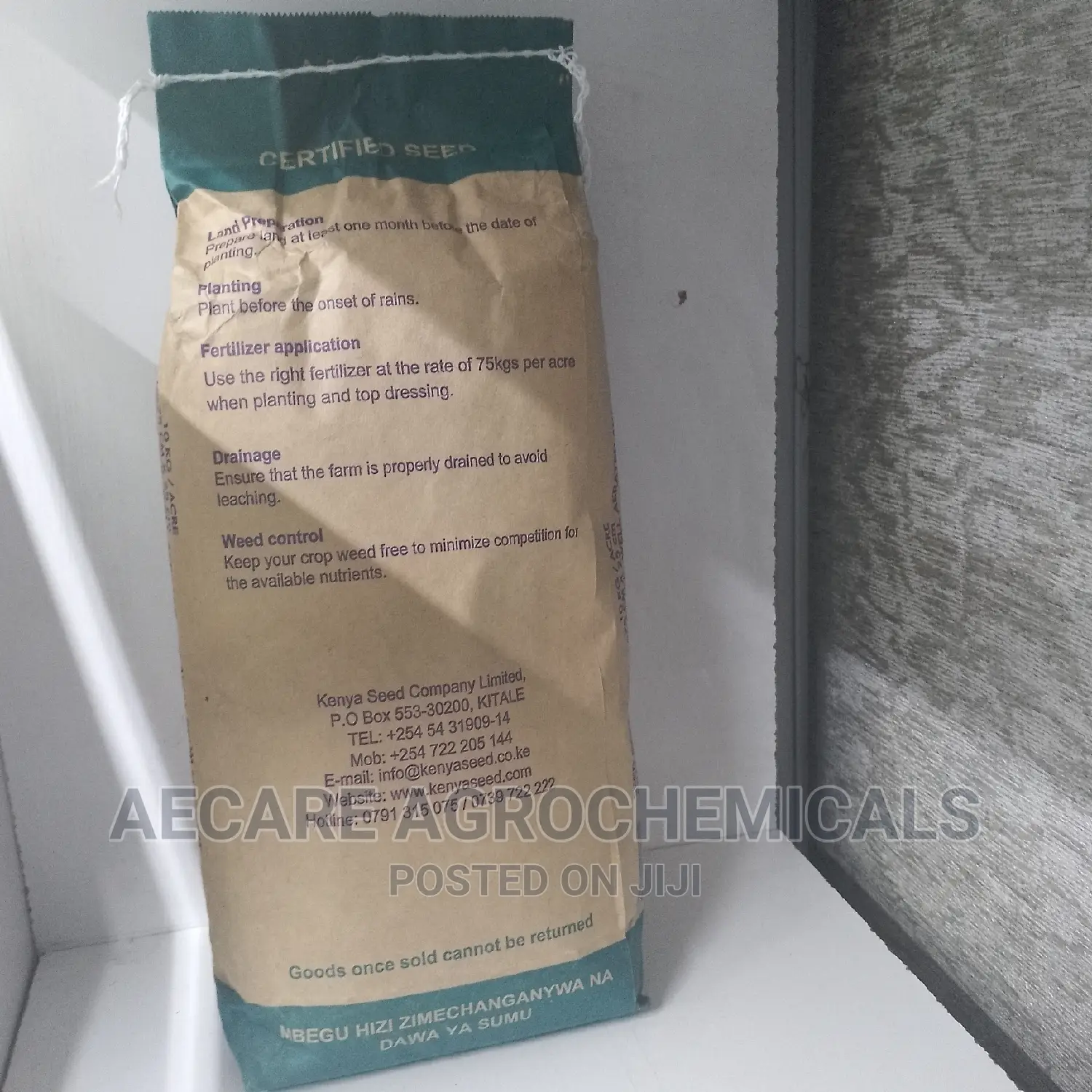 Maize Seeds H614D 2kg (Simlaw)
