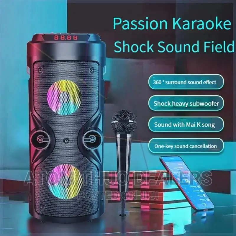 *High Power Subwoofer With Mic*
Portable Wireless Bluetooth