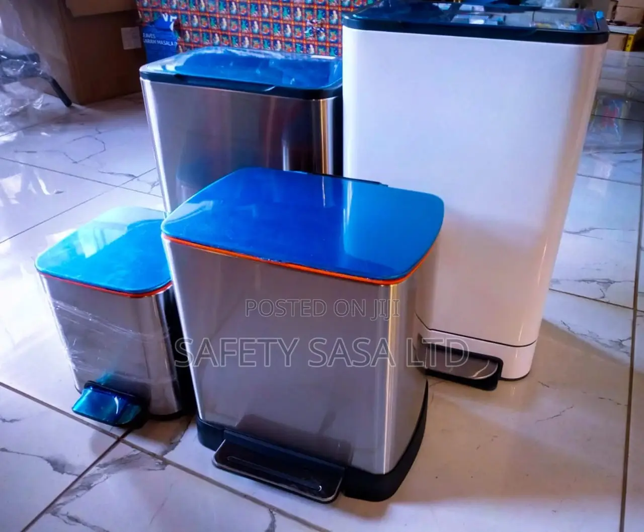 Stainless Steel Garbage Bins