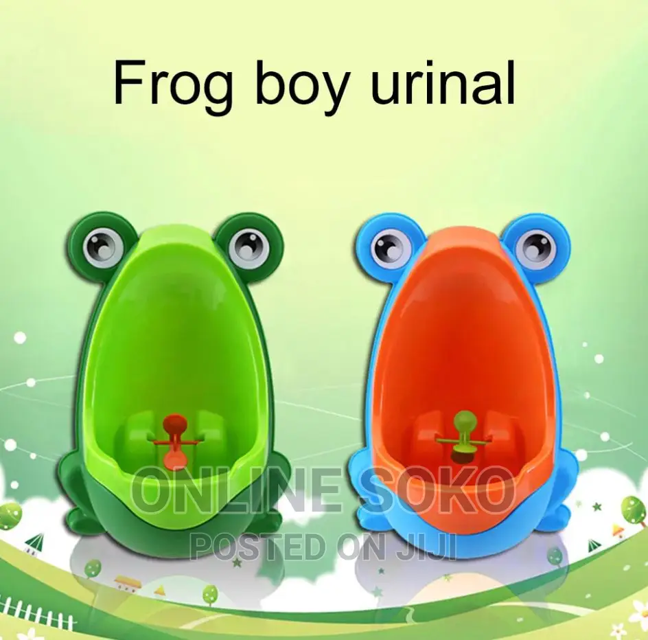 Frog Shape Kids Boy Pee Potty Training Urinal Toilet Trainer