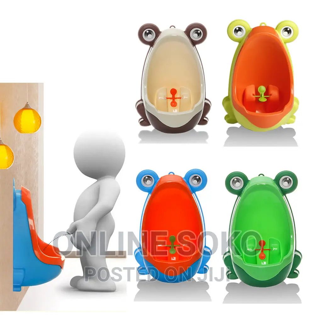 Frog Shape Kids Boy Pee Potty Training Urinal Toilet Trainer
